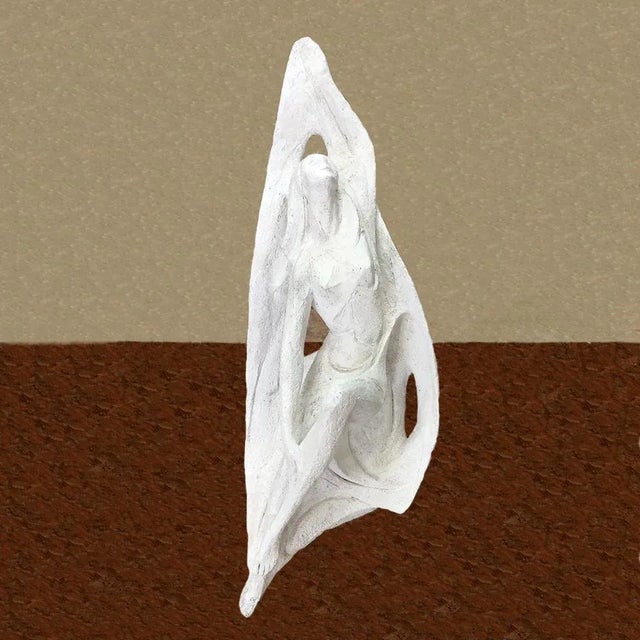 Franco Biasia, female figure, scutura refractory, h. cm. 62x60x28, 50s. This piece has an attribution mark, I am sure that...