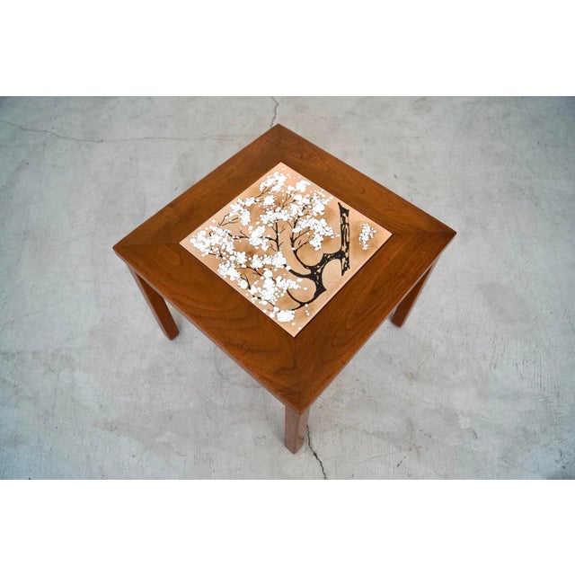 1960s 1960’s Mid-Century Modern John Keal Side Table for Brown Saltman For Sale - Image 5 of 12