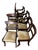 Collection of Mid Century Wooden Dining Chairs With Yellow Cushions- Set of 8 With 2 Captains Chairs For Sale