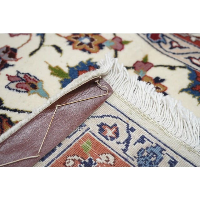 Vintage Persian Tabriz Rug 3'5'' X 5'2'' For Sale In New York - Image 6 of 6