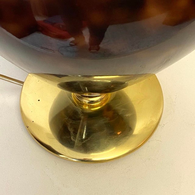 Metal Vintage Table Lamp Base, 1970s For Sale - Image 7 of 10