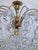 Metal 1960s Parachute Chandelier With Graduated Chain Crystals For Sale - Image 7 of 7
