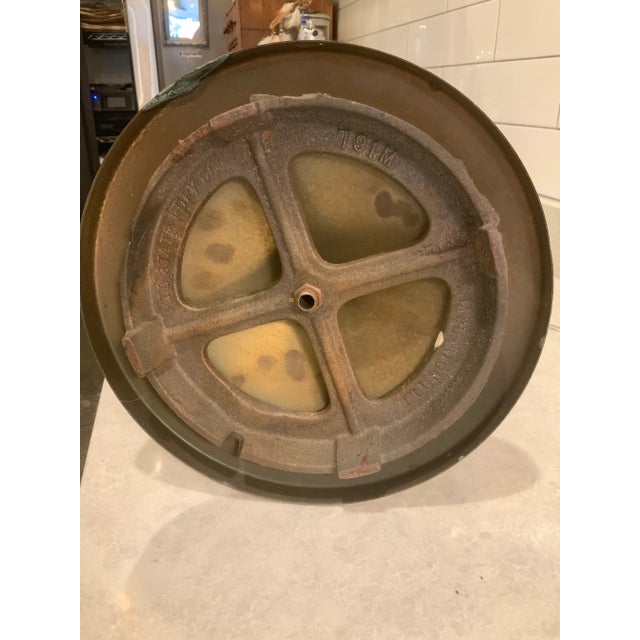 1950s Capodimonte Gold Leaf Floor Ashtray Stand For Sale - Image 10 of 11