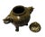Chinese Oriental Bronze Metal Incense Burner Display For Sale - Image 4 of 6