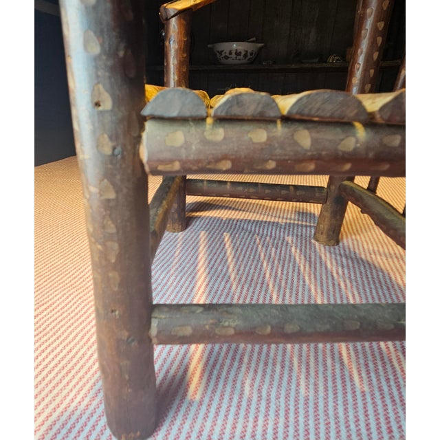 Rare North Carolina 1937 Miniature Folk Art Chair For Sale - Image 10 of 14
