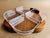 1960s Selandia Designs Teak Wood and Lucite Divided Dish Set, 5 Pieces For Sale In Miami - Image 6 of 11