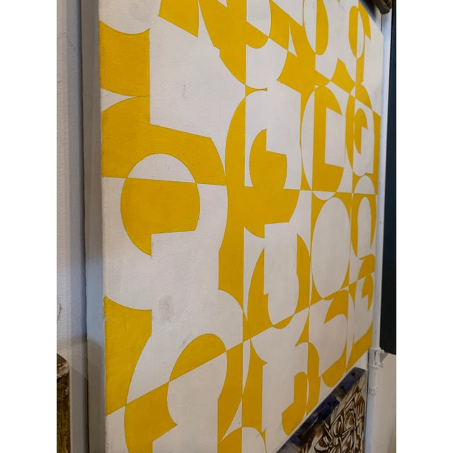 Mid-Century Modern 1960’s Geometric Study John Noneman 1938-2022 For Sale - Image 3 of 11