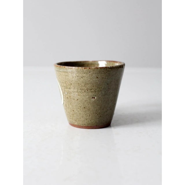 Vintage Studio Pottery Mug For Sale - Image 4 of 9