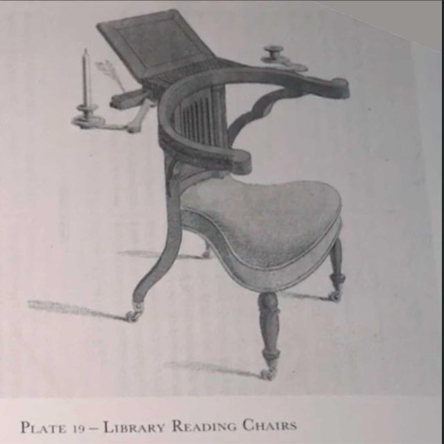 Rare English Morgan & Saunders Mahogany Metamorphic Reading Chair For Sale - Image 11 of 16