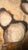 Mid-Century Modern Vintage Organic Painted Wall Sculpture With Emerging Rocks For Sale - Image 3 of 12