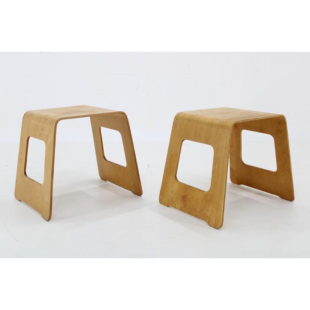 Set of Wooden Stools by Lisa Norinder for Ikea, Sweden, 1990s For Sale - Image 4 of 18