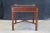 Late 20th Century Vintage Baker Chinese Chippendale Mahogany Carved Square End Table with Glass Top For Sale - Image 10 of 13