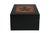 A beautiful handmade jewelry box in ebony, by Lion Crest Woodworking of Sarasota, FL. The jewelry box top is decorated...