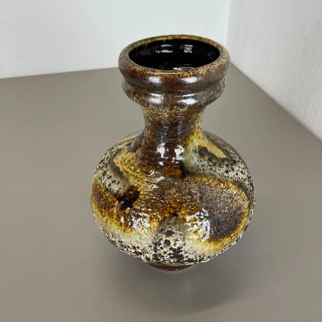 Fat Lava Ceramic Vase by Dümler and Breiden, Germany, 1970s For Sale - Image 4 of 15