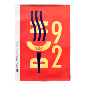 1992 Barcelona Olympic Poster, BCN 92 - Quim Nolla