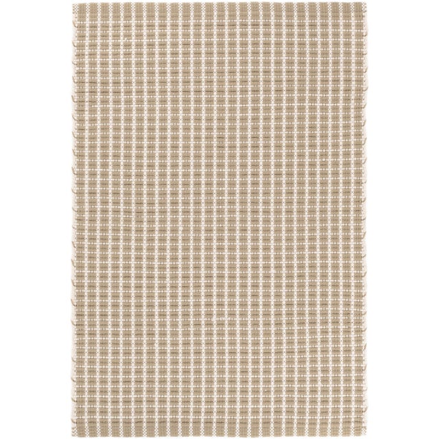 2020s Dash & Albert by Annie Selke Gridiron Wheat Indoor/Outdoor Rug, 2' x 3' For Sale - Image 5 of 5