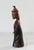 Vintage African Folk Art Sculpture or Doll Carved From Wood and Dark Horn For Sale In Milwaukee - Image 6 of 14