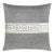 Scalamandre 22" x 22" Greek Key Pillow in Stone For Sale
