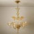 Large Venetian Chandelier in Gilded Murano Glass from Barovier, 1950s For Sale - Image 12 of 18