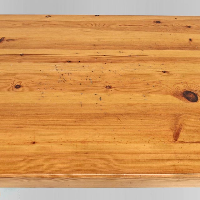 Sine Loco Rectangular Wooden Table by Raffaello Biagetti for Atelier Biagetti, 1970s For Sale - Image 6 of 18