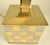 Metal Checker Table Lamp in Brass and Chrome by Spadafora, 1970s For Sale - Image 7 of 9