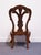 Early 21st Century Bernhardt Furniture Grand Savannah Collection Solid Walnut Italian Provincial Style Splat Back Dining Side Chair 357-555 For Sale - Image 5 of 9