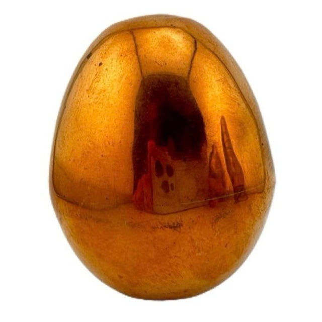 Vintage Brass Egg Boxes - Set of 3 For Sale - Image 9 of 10