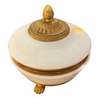 Opaline Glass Candy Dish For Sale