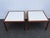 This beautiful Pair of Large Side Tables are made of wood, solid wood, and laminated. These two gorgeous end tables were...