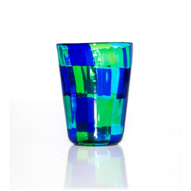 Italian Cocktail Glasses in Murano Glass by Mariana Iskra, Set of 6 For Sale - Image 12 of 15