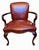 Elevate Your Executive Office With This Stunning Pair of Leathercraft Georgian Mahogany Armchairs For Sale - Image 12 of 12