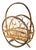 Vintage Italian Boho Bamboo Magazine Rack by Franco Albini, 1960s For Sale