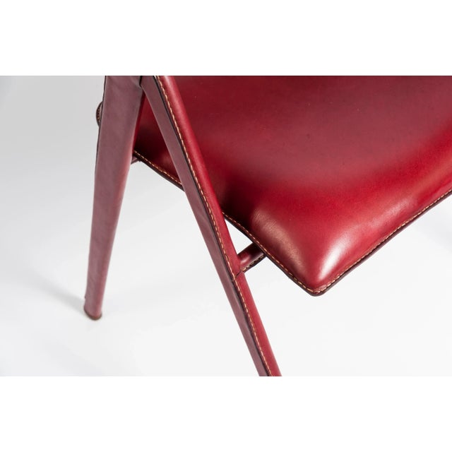 1950s Vintage Office Chair by Jacques Adnet For Sale - Image 5 of 7