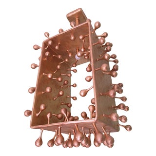 Oversized Hinging Ceiling Light by Diane Grant For Sale