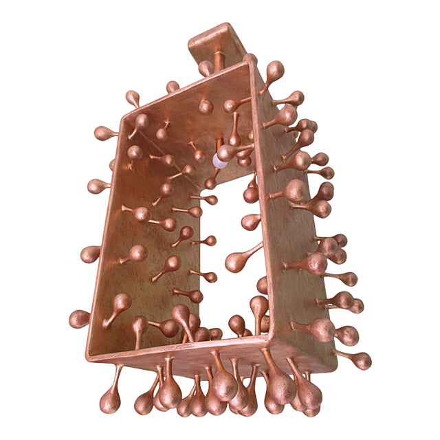 Oversized Hinging Ceiling Light by Diane Grant For Sale