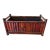 Vintage Tortoiseshell Bamboo Rectangular Planter Box For Sale
