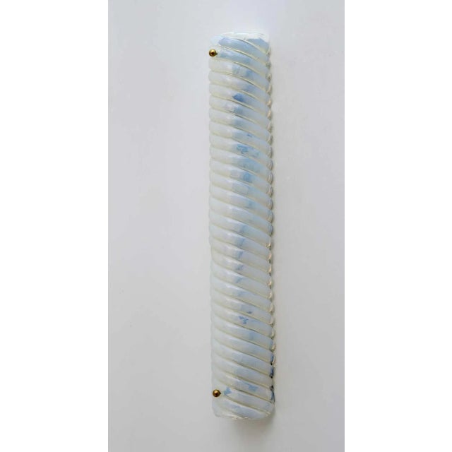 Modern Wall Applique in Iridescent Murano, 1980s For Sale - Image 4 of 8
