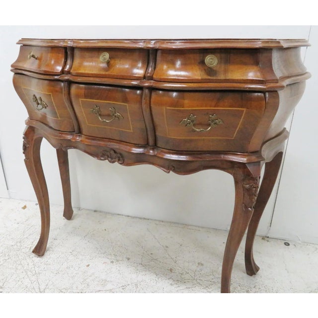 Borghesani Italian Burl Commode For Sale In Philadelphia - Image 6 of 8