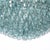 Modernist Hand-Blown Aquamarine Murano Glass Polyhedral Chandelier For Sale - Image 12 of 12