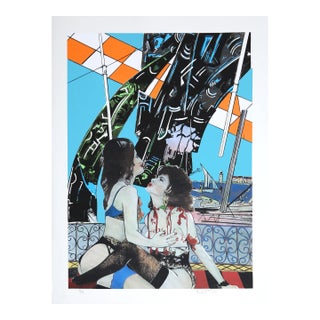 Gianni Bertini, Le Vittime DI Mercurio, Serigraph For Sale