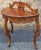 Italian Rococo 19th Century Hand Carved Venetian Demilune Console, Recently Restored For Sale - Image 9 of 11