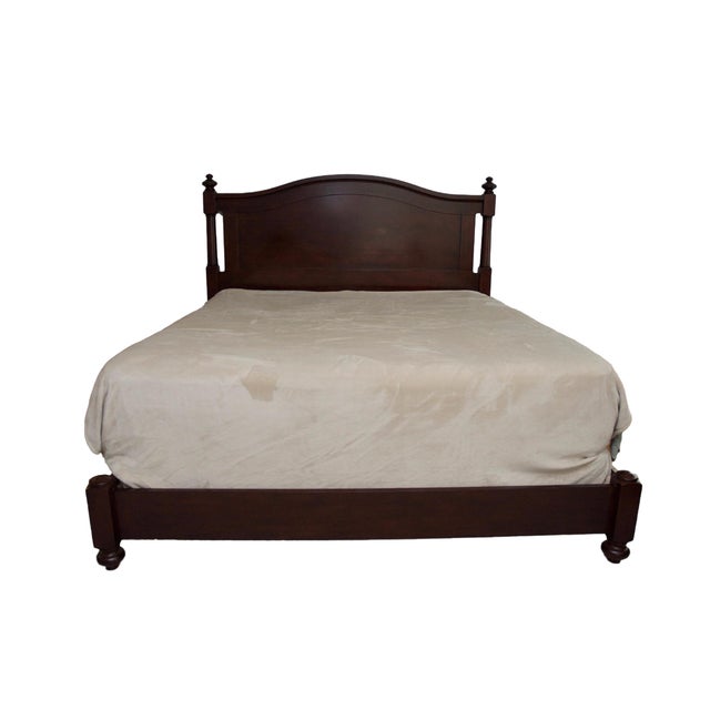 Restoration Hardware Camden Arch King Bed | Chairish
