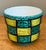 Vintage Italian Checkerboard Ceramic Cache Pot For Sale - Image 10 of 12