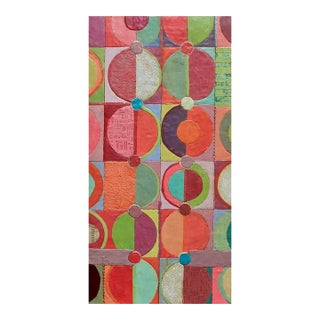 Contemporary Abstract Encaustic Painting a Joyful Noise by Therese Cook For Sale