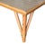 1950s 1950s Restored Mid-Century Large Square Rattan Coffee Table With Formica Top For Sale - Image 5 of 5