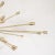 Satin Finish Brass Sputnik Chandelier by Marcelo Bessa For Sale In New York - Image 6 of 10