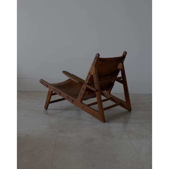 1950 Attributed to Borge Mogensen Hunting Chair for Frederica, Denmark For Sale In Palm Springs - Image 6 of 13
