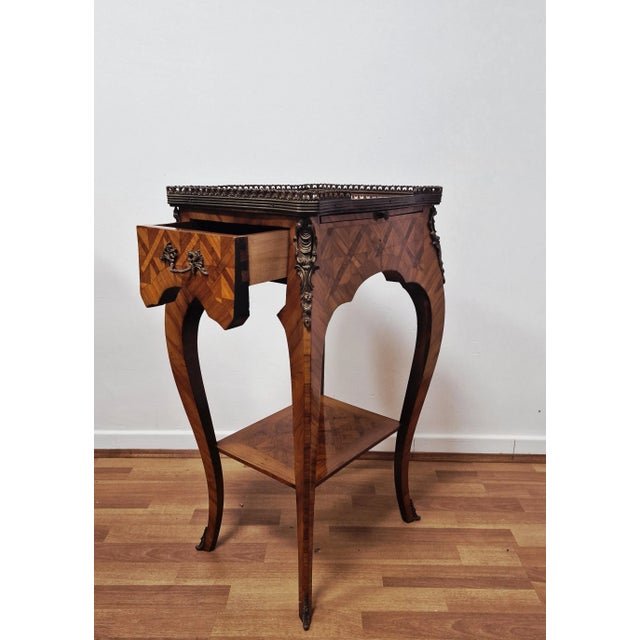 Napoleon III Coffee Table, 1900s For Sale - Image 10 of 17