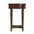 2020s Jules 1 Drawer Round End Table, Cherry Brown For Sale - Image 5 of 7