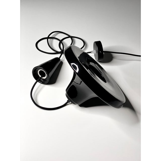 Ceramic Small 4.0_black Gloss Light by Rodrigo Vairinhos For Sale - Image 7 of 18